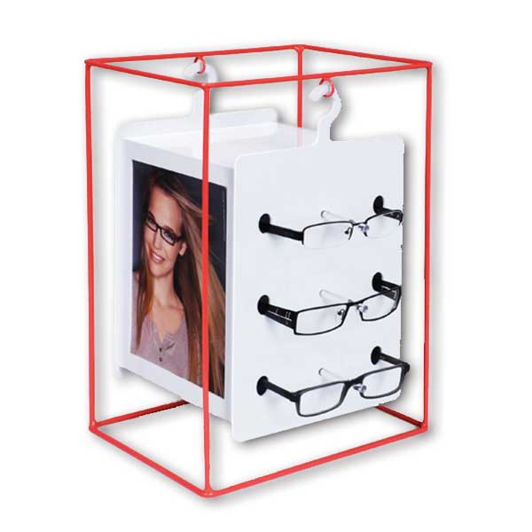Four-sided Acrylic Glasses Stand For Shop  