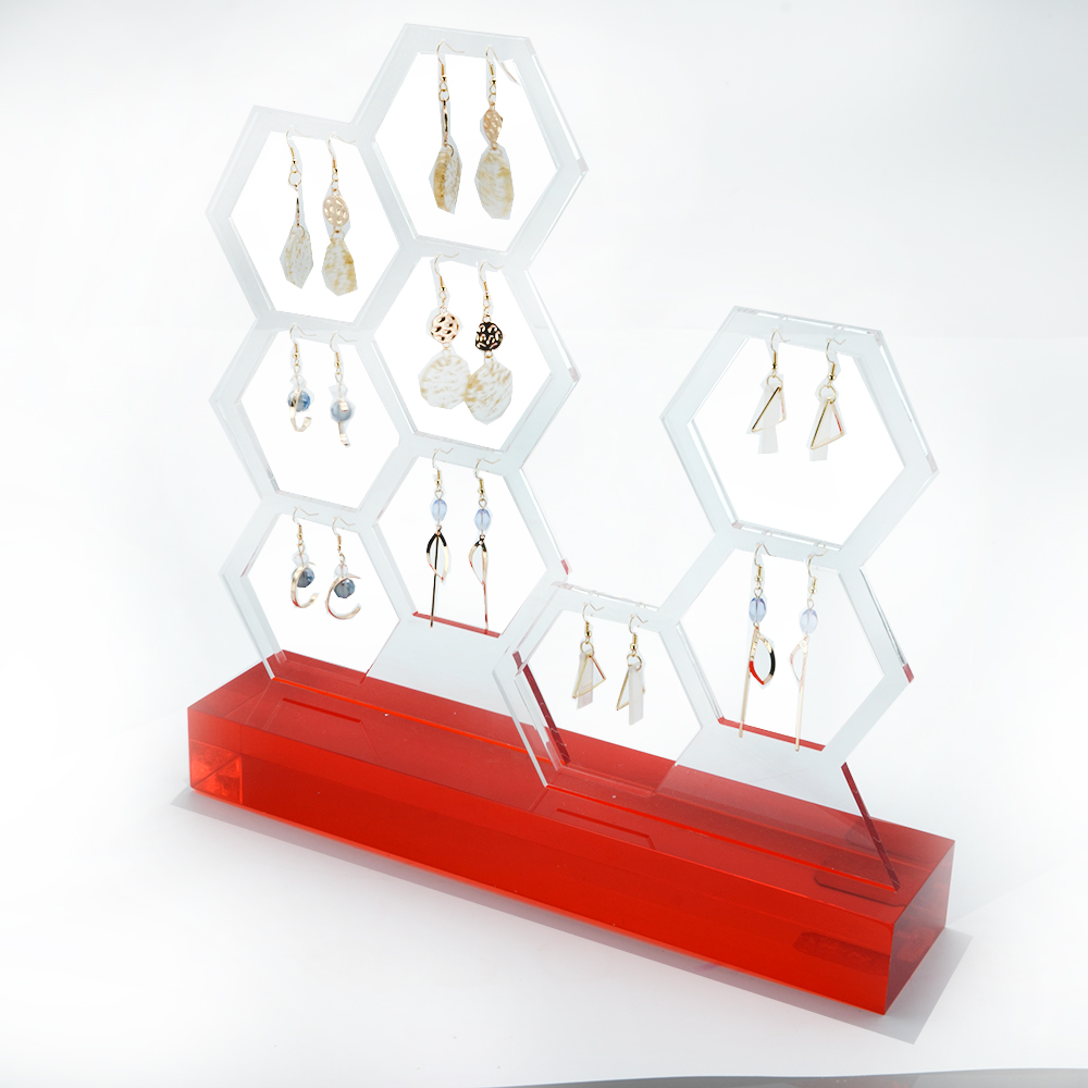 Earring Display Stand For Acrylic Jewelry Display 3214