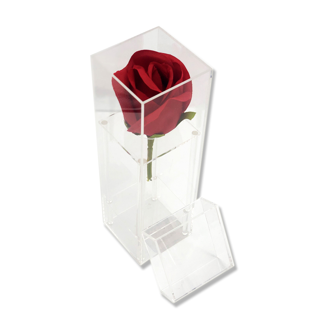 buy square acrylic box with lid
