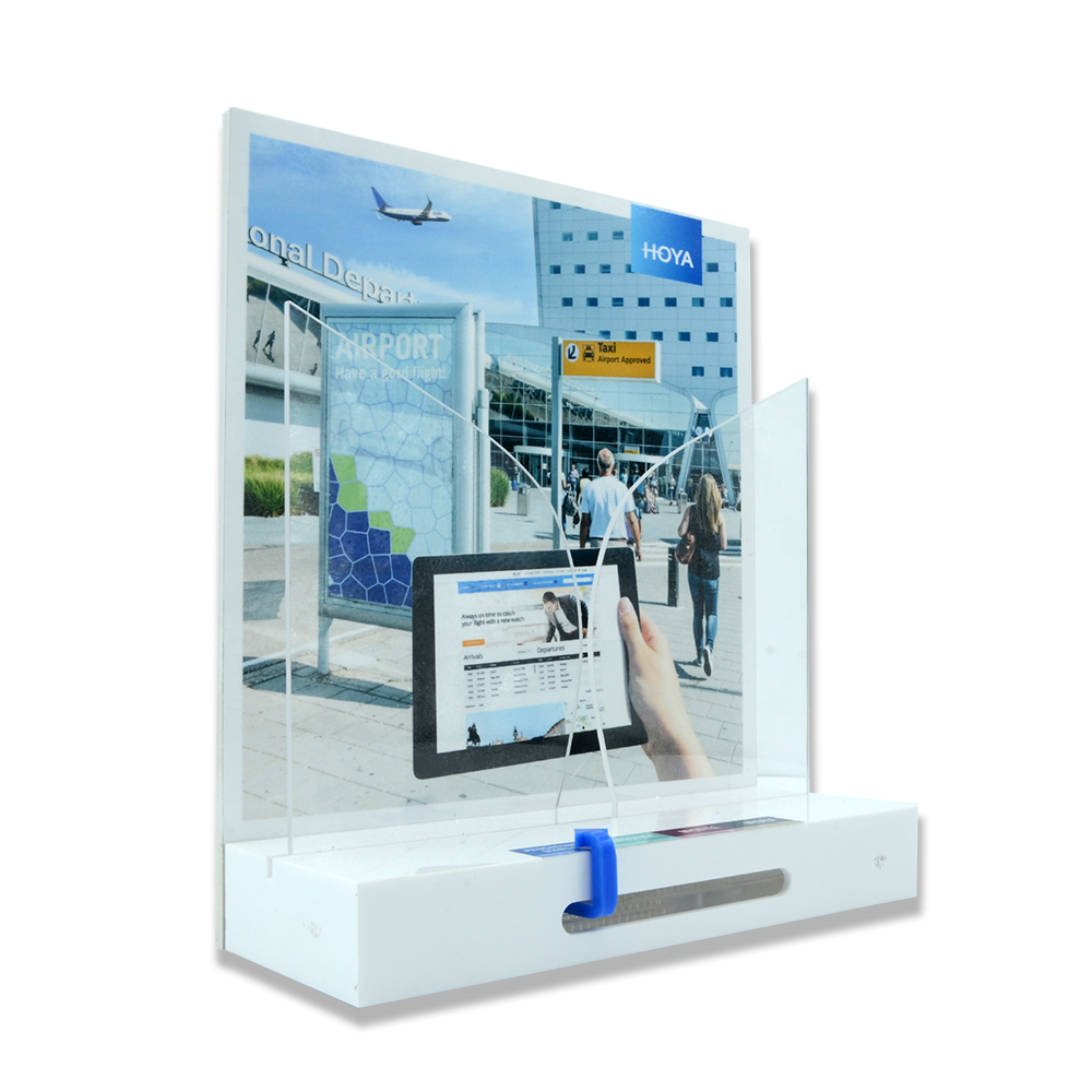  White Acrylic Functional Display Frame for Sale