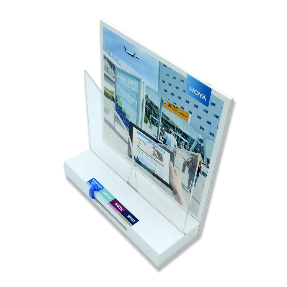 White Acrylic Functional Display Frame Price