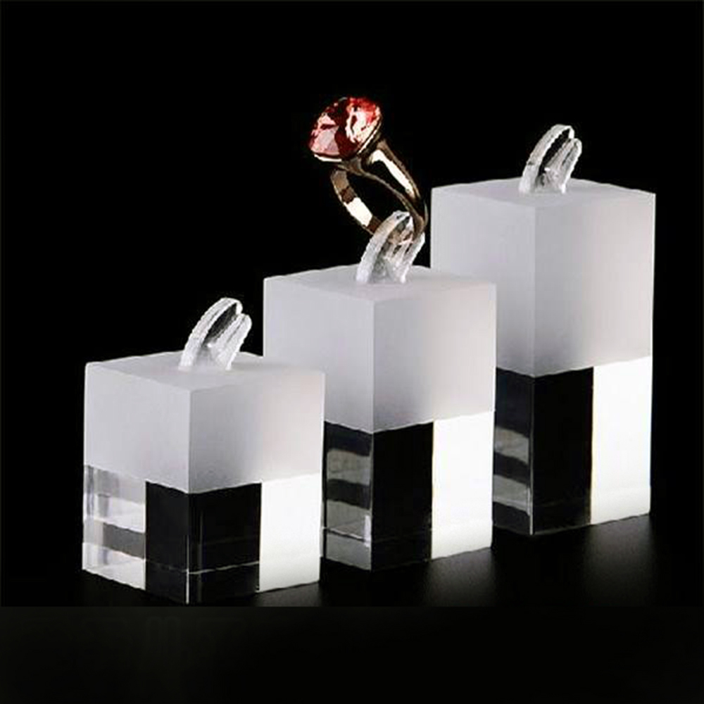 Decorative Luxury Custom Acrylic Jewelry Display Box For Acrylic Earrings Display 5554