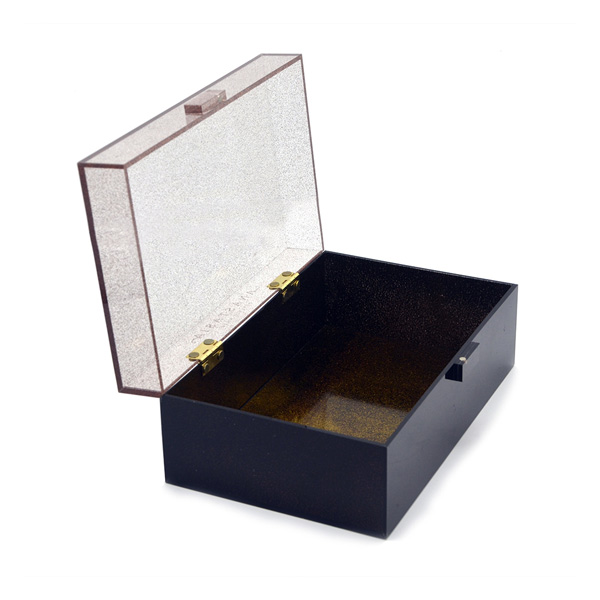 Acrylic Magnetic Lid Storage Box