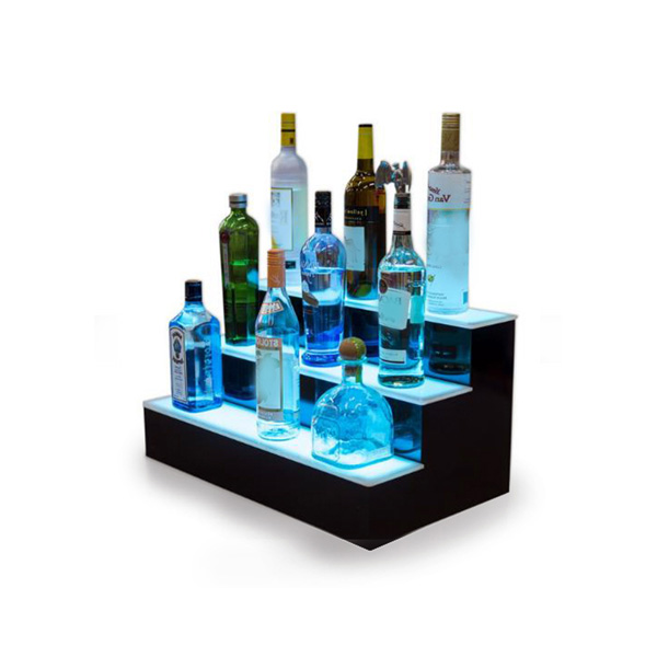 Led Acrylic Wine Display Steps