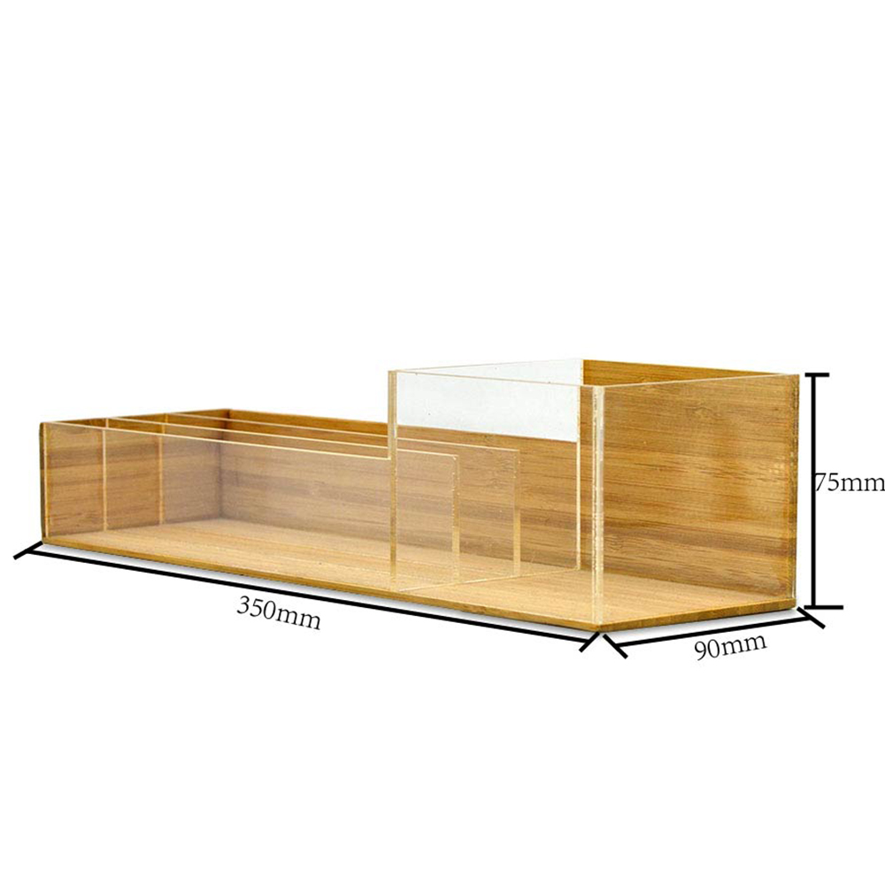 office supplies for Multi-Function Office of acrylic and bamboo materials