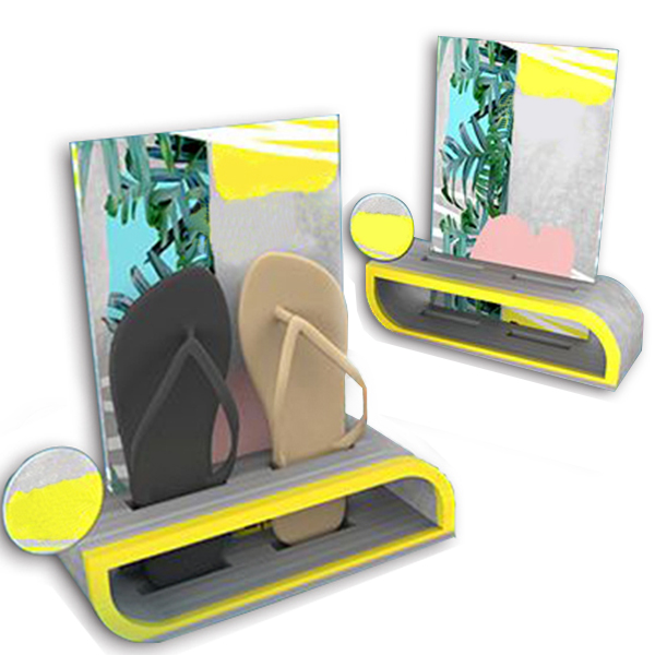 Plexiglass Shoe Display