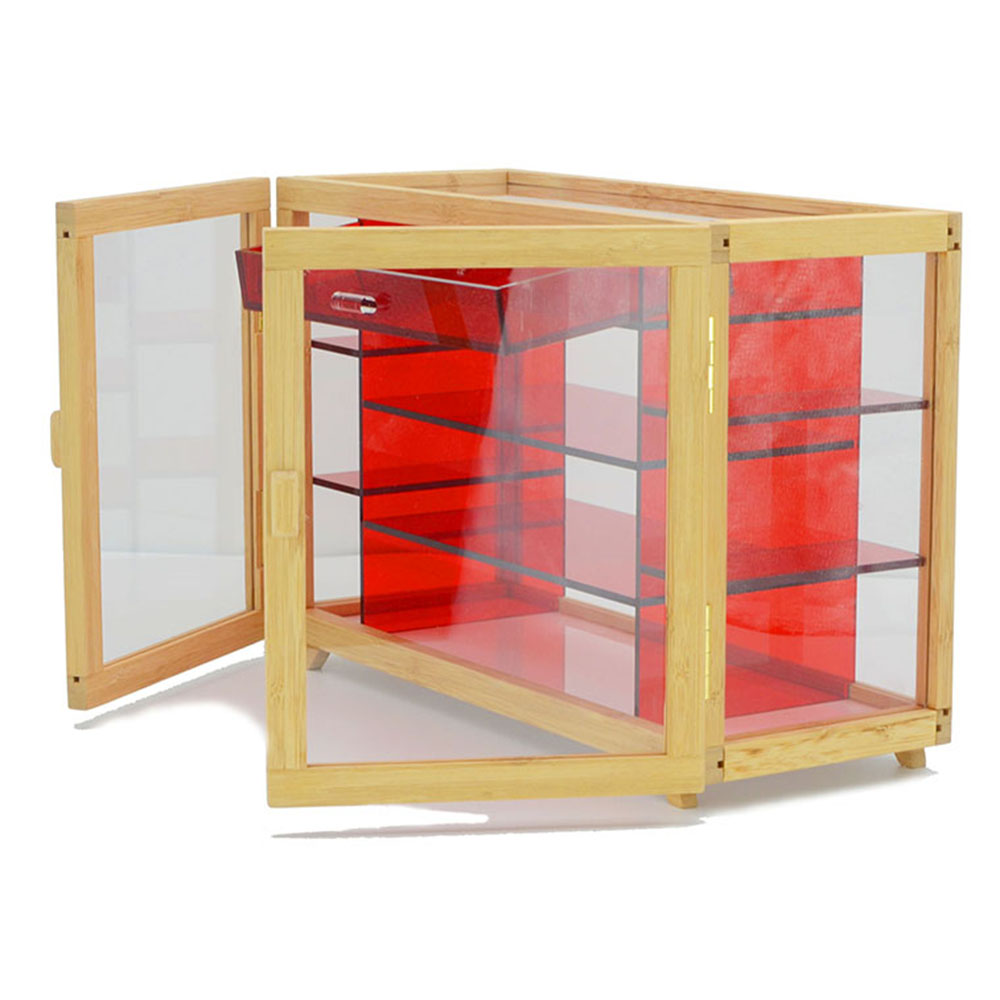 Bamboo Acrylic Jewelry Storage Box With Drawer for Sale