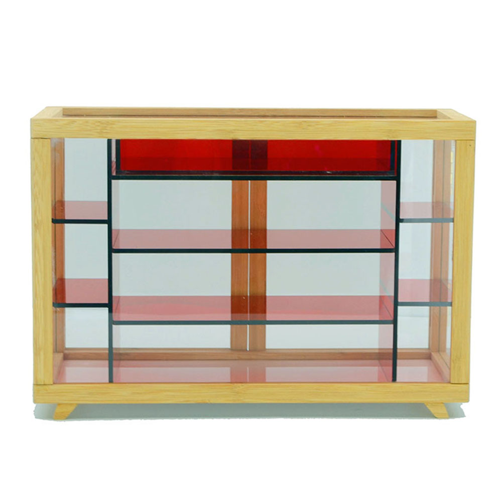 Bamboo Acrylic Jewelry Storage Box  