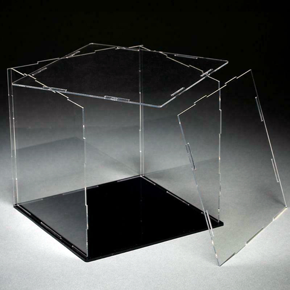 Display Case Dustproof Model Toy Showcase Action Figures Show Clear Box