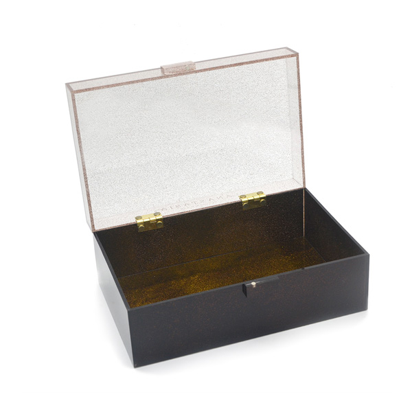 Buy  Acrylic Magnetic Lid Storage Box