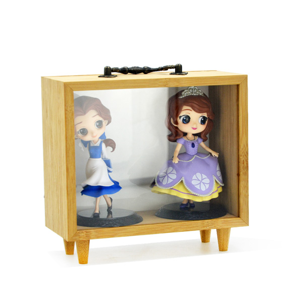 Bamboo And Acrylic Gift Box Display Box  