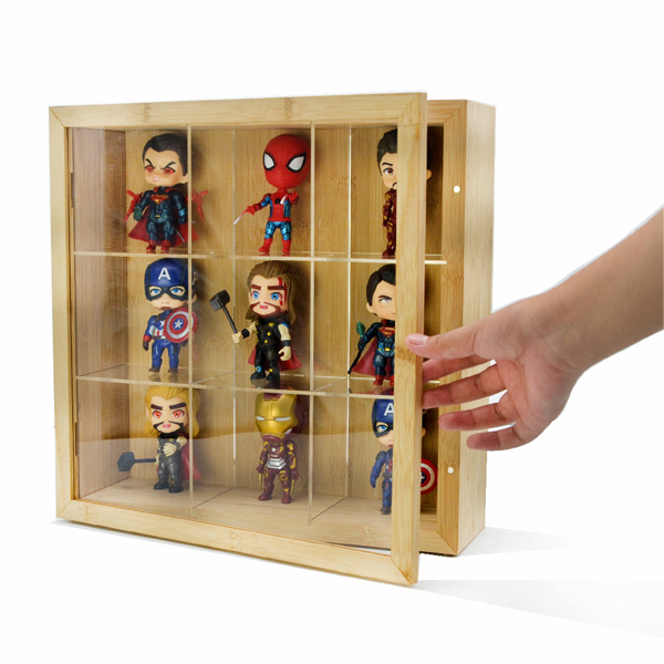 Bamboo And Acrylic Gift Display Box